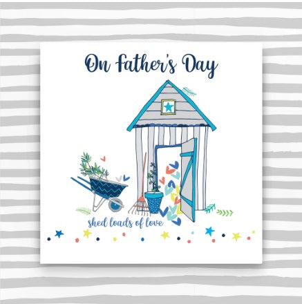 HS078-Molly Mae-Shed Loads Of Love On Fathers Day-Card-