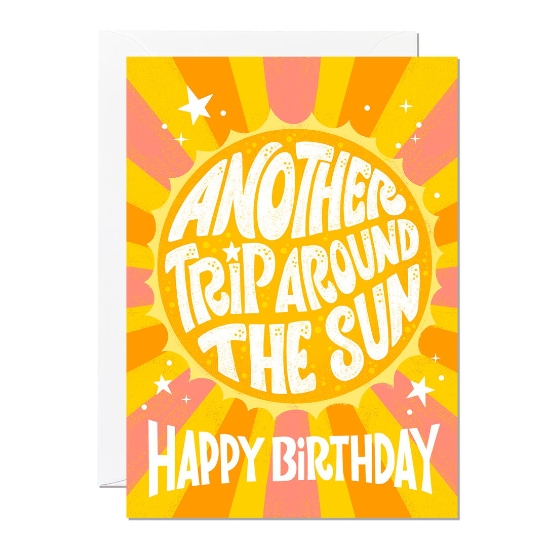 C267-Ricicle Cards-Birthday Sun-Card-