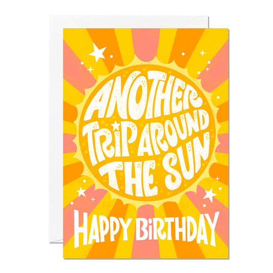 C267-Ricicle Cards-Birthday Sun-Card-