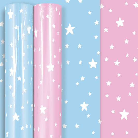 1481464-Deva Designs-Roll Wrap Baby Stars-Roll Wrap-