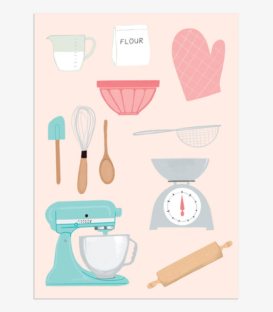 SST173-Think of Me-Stationery-Baking-8Pk Notecards