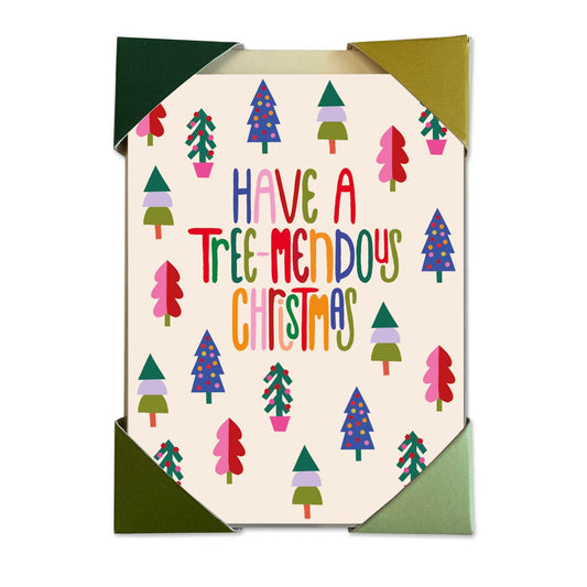 PCK036-Raspberry Blossom-Xmas Card Pack-Mini Card Pack Of 6 X 2 Designs