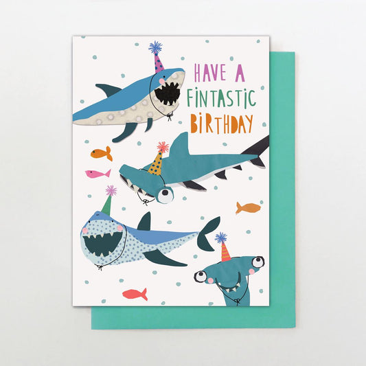 YW003-Stop The Clock-Fintastic Birthday -Card-Young & Wild