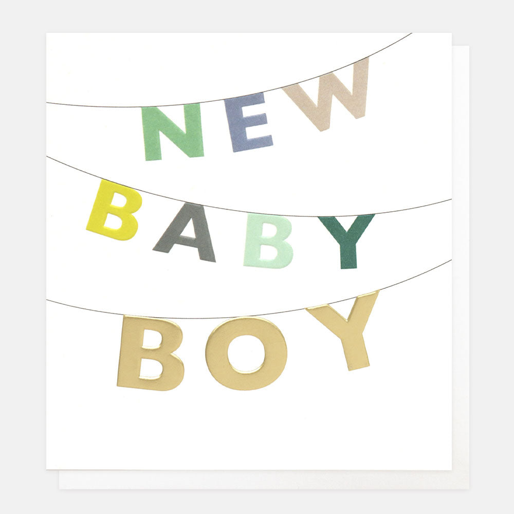 WOL017-Caroline G-New Baby Boy-Card-Words Of Love