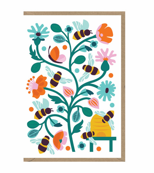 N029-Earlybird-Bees-Card-