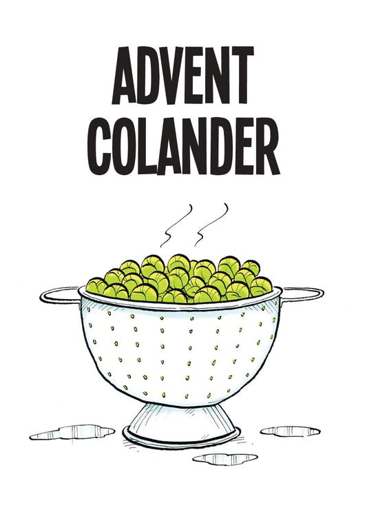 XKMK2301-Kiss Me Kwik-Colander-Xmas Card-
