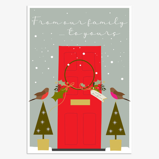 WDX027-Think of Me-From Our Family-Xmas Card-Wonder