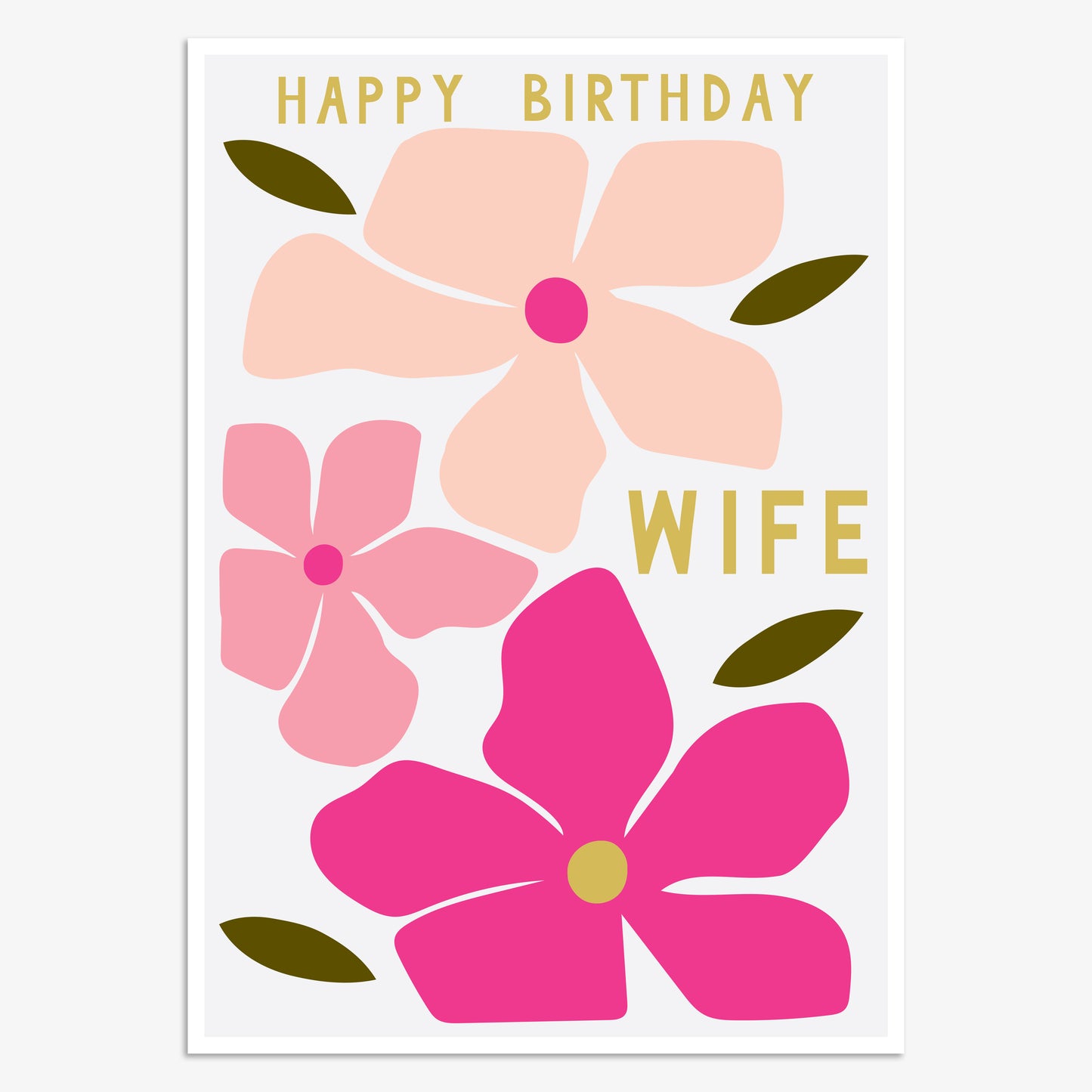 PV045-Think of Me-Happy Birthday Wife-Card-Pura Vida