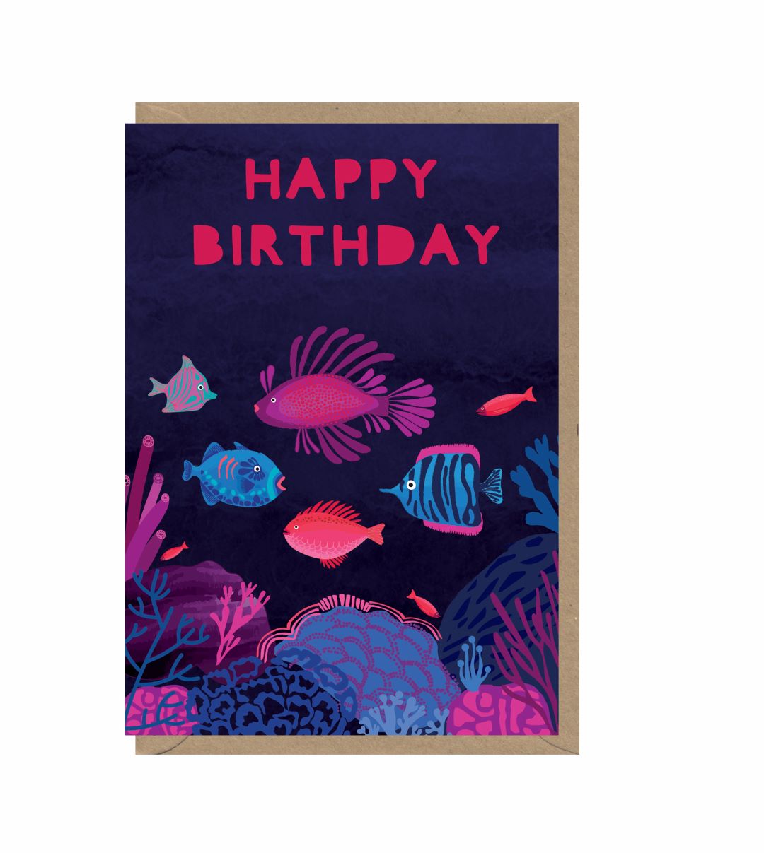 ESS016-Earlybird-Happy Birthday Under The Sea-Card-Elena Essex