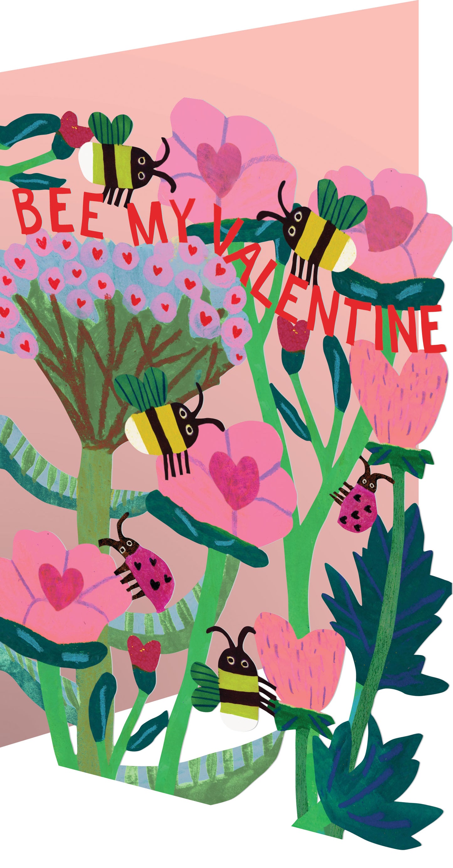 GC2301-Roger La B-Laser Bee My Valentine Vday-Card-