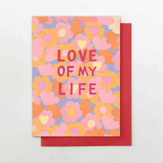 IN011-Stop The Clock-Love Of My Life Floral-Card-So Into You