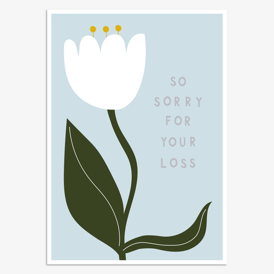 PV029-Think of Me-So Sorry For Your Loss-Card-Pura Vida