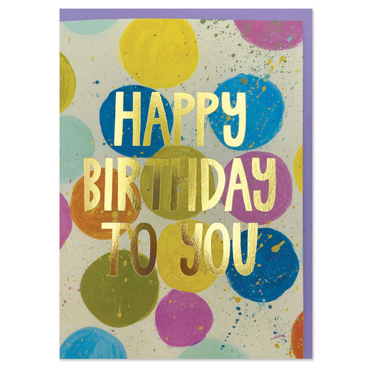 CAN031-Raspberry Blossom-Happy Birthday To You-Card-Canvas Creations