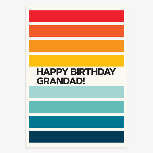 HWL041-Think of Me-Happy Birthday Grandad!-Card-Howl