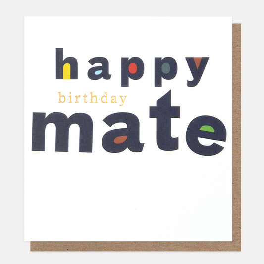 CER004-Caroline G-Happy Birthday Mate-Card-Cheers