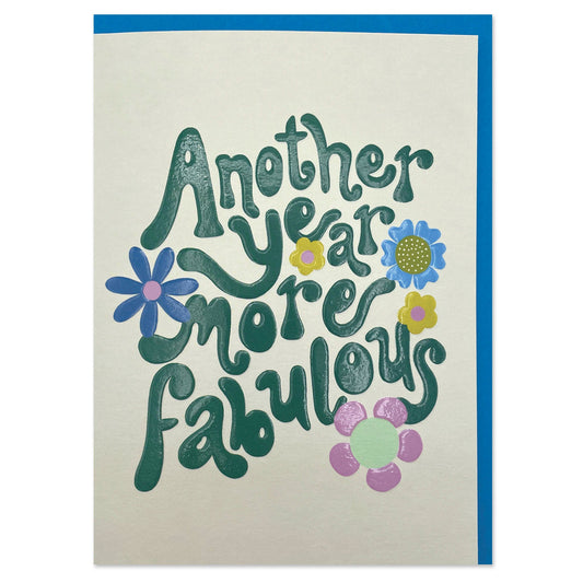 BIG002-Raspberry Blossom-Another Year More Fabulous-Card-Big Love