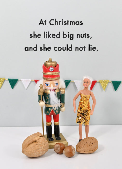 JJC063-Bold & Bright-Big Nuts-Xmas Card-Jeffrey & Janice