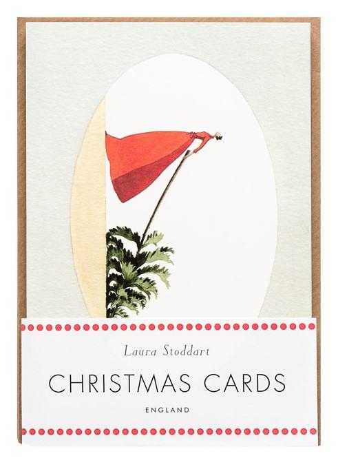 HC009-Laura Stoddart-Mrs Christmas Cards-Xmas Card Pack-Happy Christmas