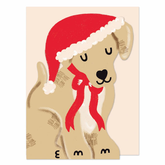 BOM010-Raspberry Blossom-Xmas Card-Bow-Wows & Meow-Wows