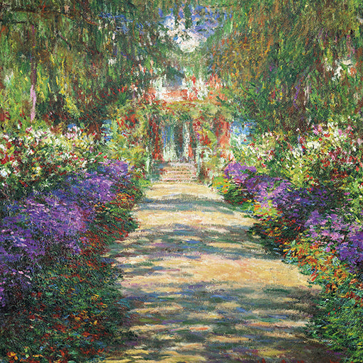 9981970031-Editions du Desastre-Monet Jardin A Giverny-Card-Le Musee