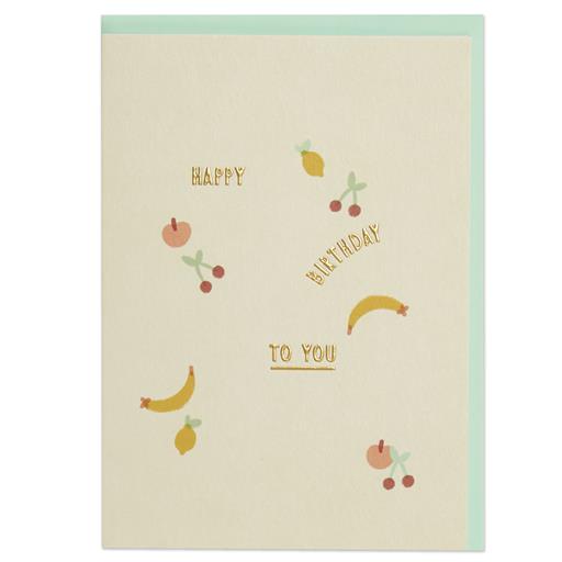 WHM008 Raspberry Blossom Card Whimsical