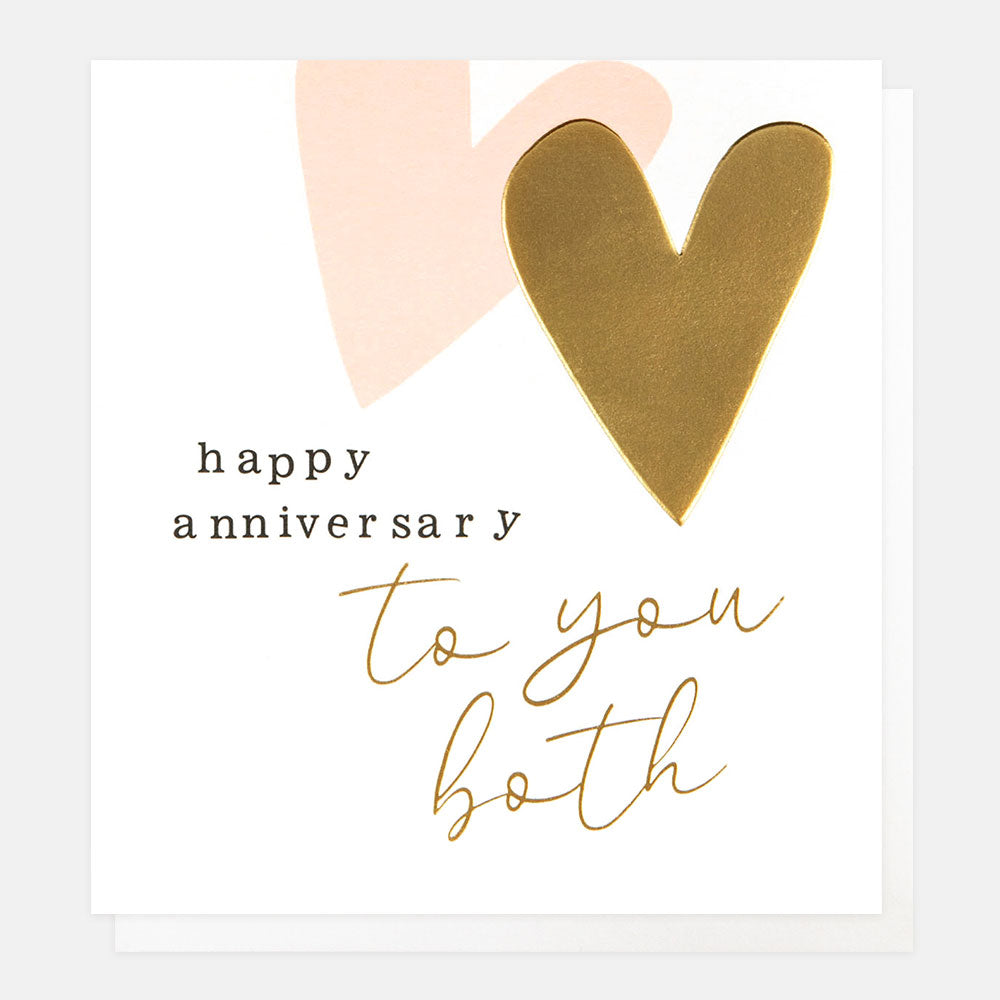 ACT015-Caroline G-Happy Anniversary To You Both-Card-Archetypal