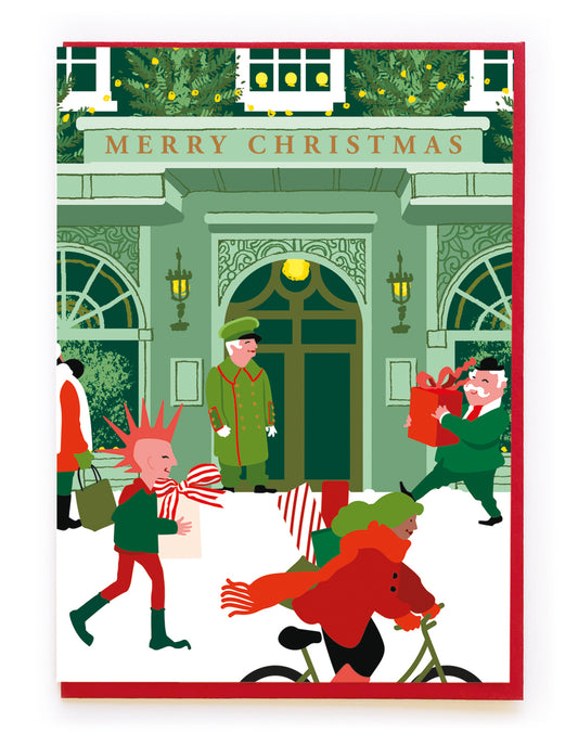 BP052-Noi-Christmas In London-Xmas Card-Christmas Cards