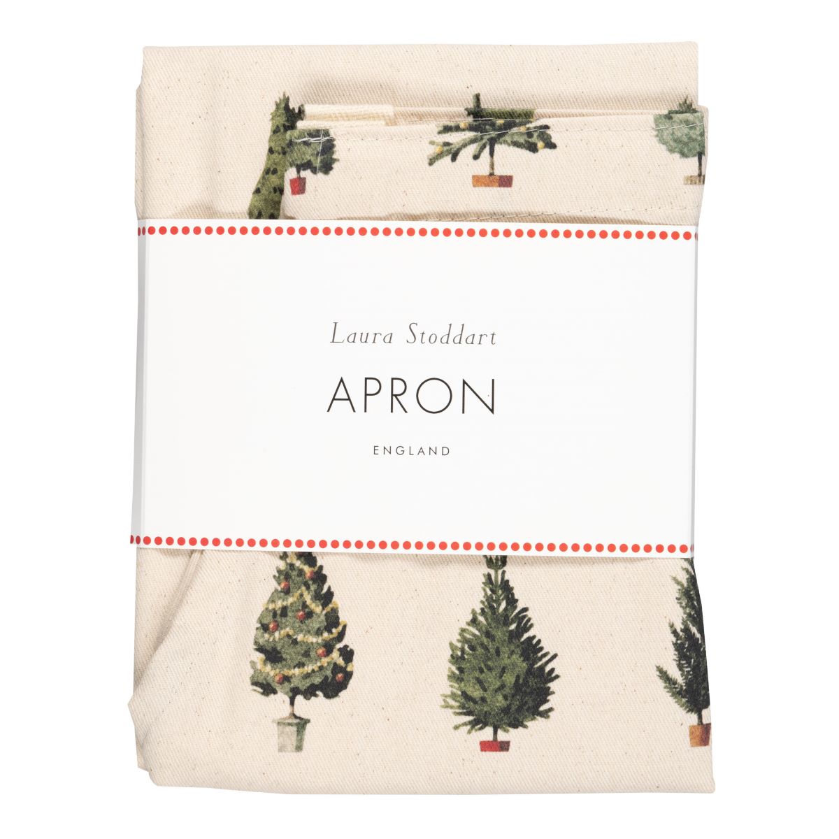 HC050-Laura Stoddart-Christmas Trees-Xmas Giftware-Apron
