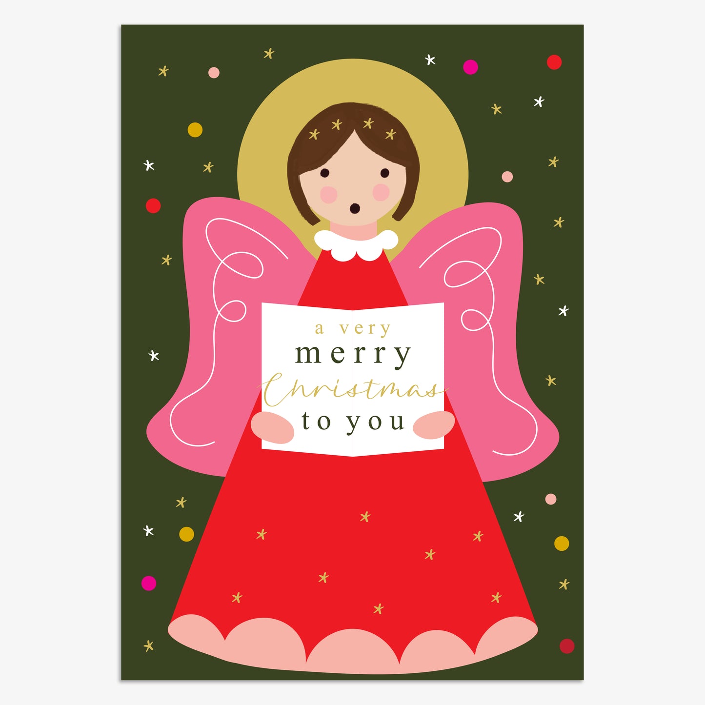 CHX021-Think of Me-A Very Merry Christmas To You-Xmas Card-Christmas