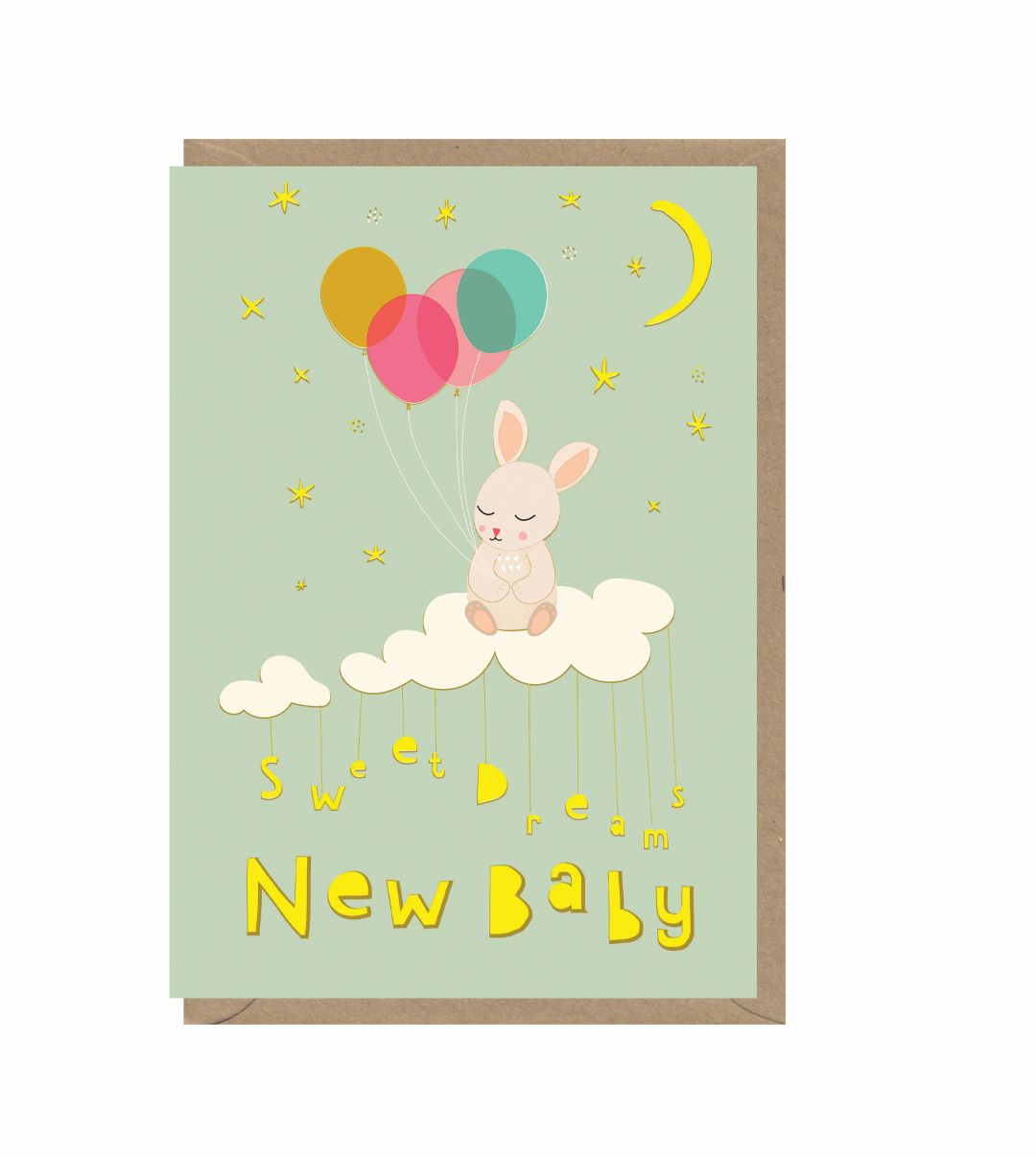 ESS012-Earlybird-New Baby Sweet Dreams-Card-Elena Essex