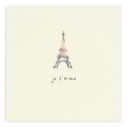 (120)PSC-VEI-Ruth Jackson-Valentine'S Eiffel-Card-