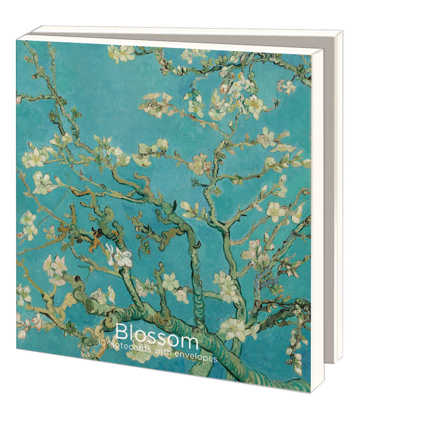 WMC1166-Bekking & Blitz-Vincent Van Gogh - Blossom Van Gogh Museum-10 Notecards With Envelopes Various Designs-Notewallet-