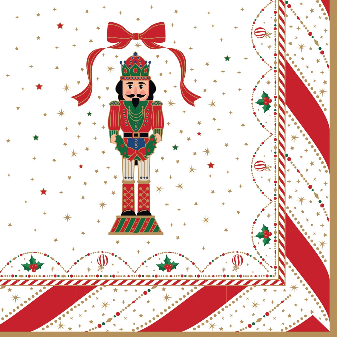 NTWI-Easy Life-Nutcracker Twist-Xmas Napkins-