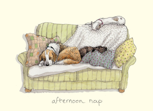 M354-Two Bad Mice-Afternoon Nap-Card-