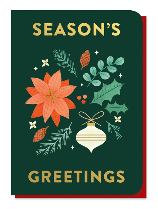 BLOOM010-Stormy Knight-Seasons Greetings-Xmas Card-Bloom