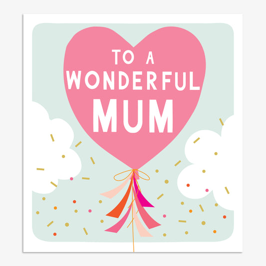 MFZ004-Think of Me-Wonderful Mum-Card-