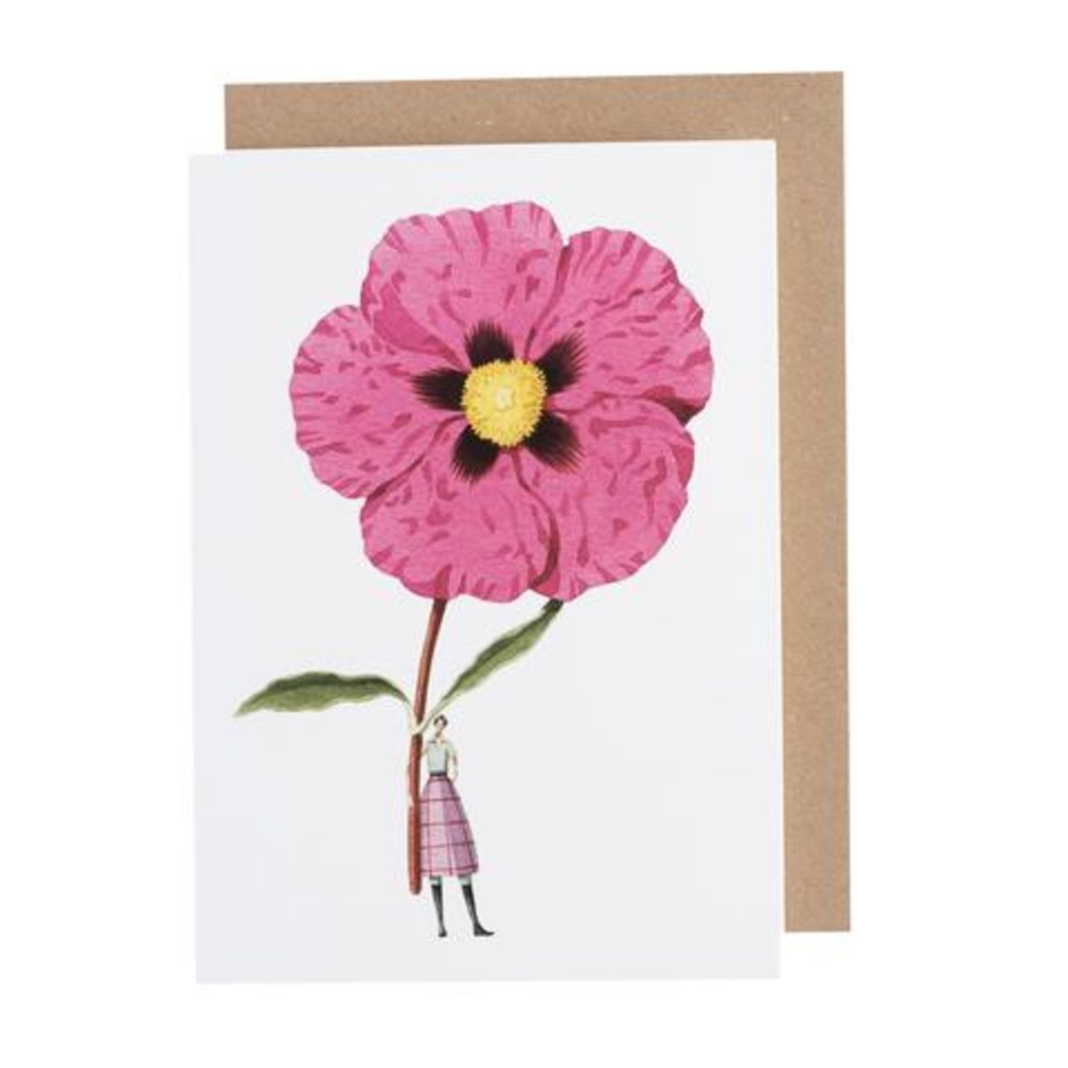 GC019-Laura Stoddart-Cistus-Greeting Cards-Card