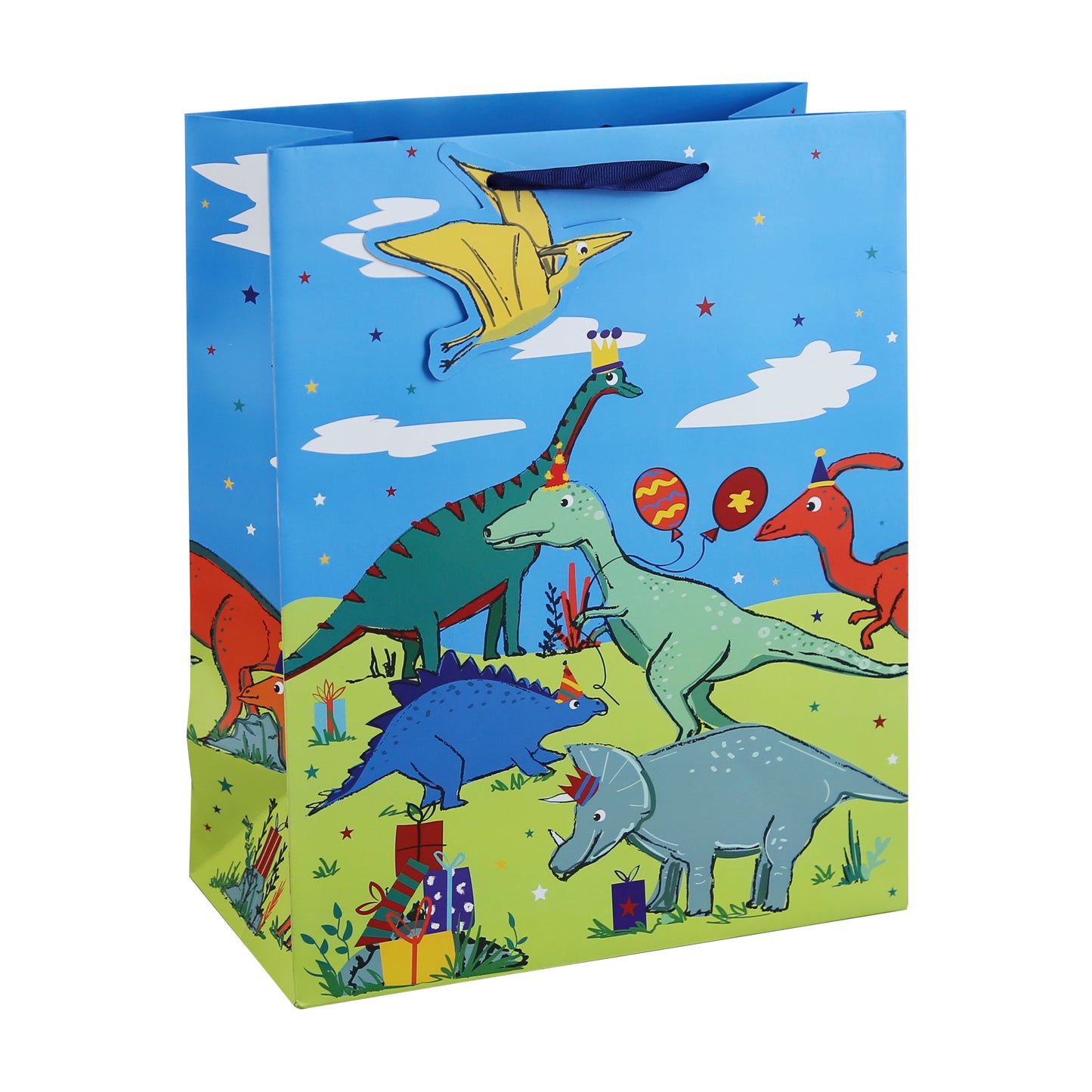 30495-2C-Eurowrap-Dinosaur Large Bag-Gift Bag-