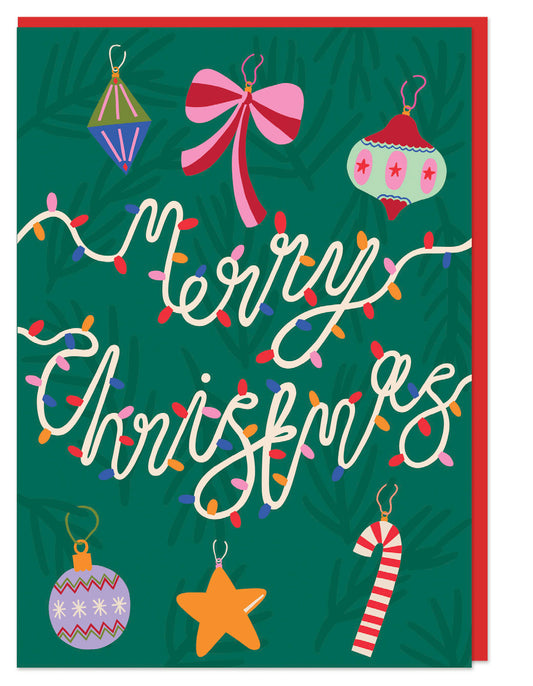 HPS018-Raspberry Blossom-Xmas Card-Happiness
