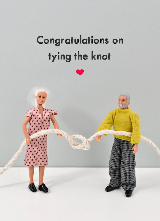 JJED040-Bold & Bright-Jjed040 - Tying Knot-Card-Everyday