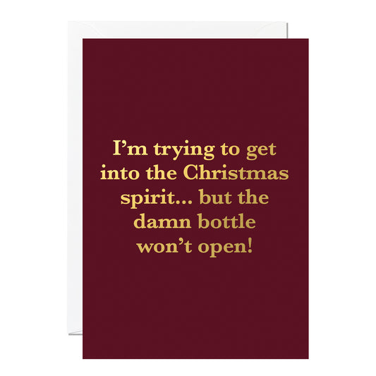 C354-Ricicle Cards-Christmas Spirit-Xmas Card-Christmas Humour