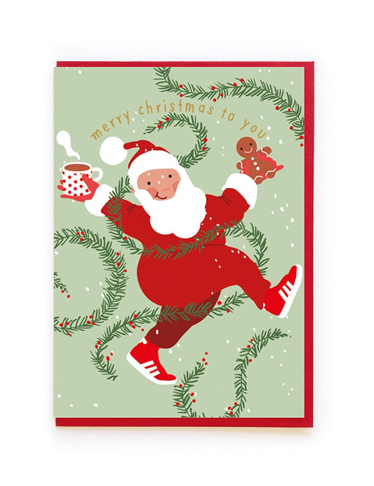 BP030-Noi-Santa-Xmas Card-Christmas Cards