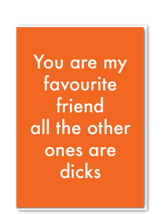 C061-Objectables-Friend Dicks-Card-Favourites