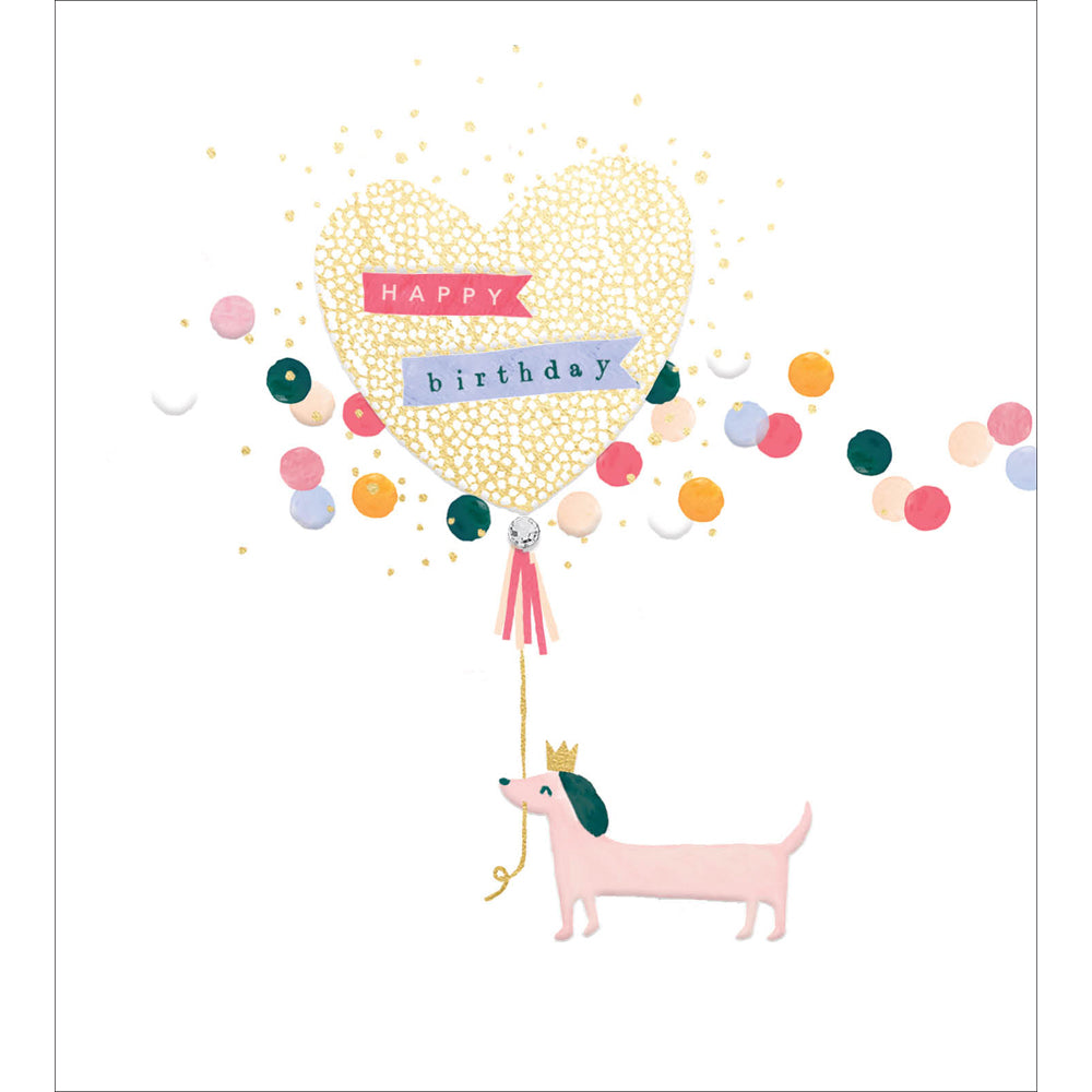 487750-The Proper Mail Company-B Sausage Dog-Card-Papier Pop