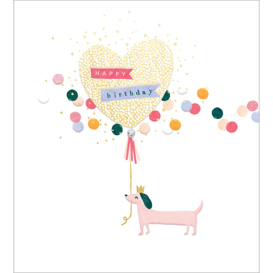 487750-The Proper Mail Company-B Sausage Dog-Card-Papier Pop