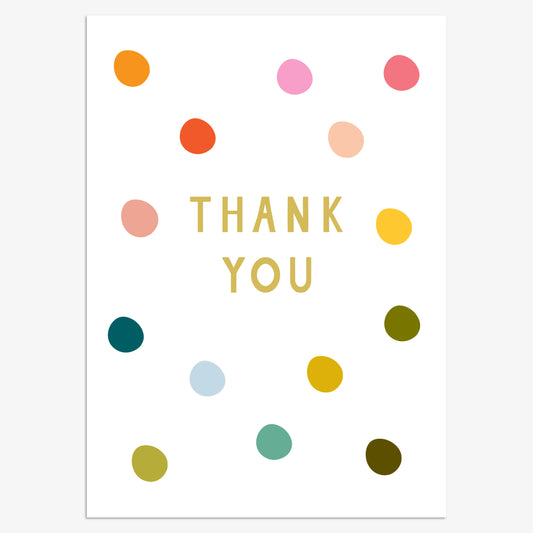 SST209-Think of Me-Thank You Spots-Card Pack-