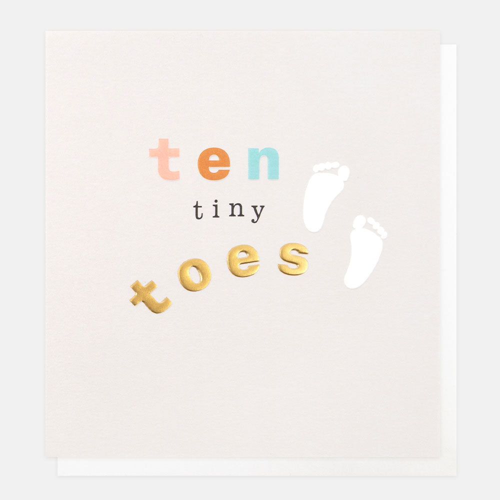 BAB012-Caroline G-Ten Tiny Toes-Card-Baby