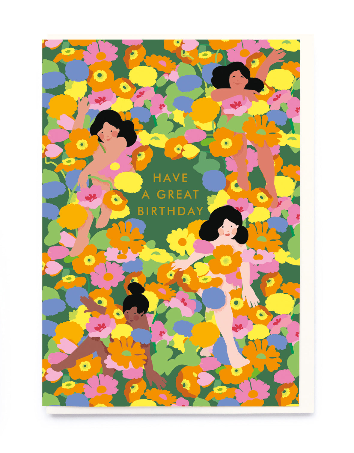 CS005-Noi-Flower Bed-Card-Birthdays