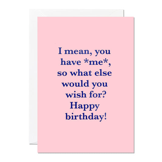 C283-Ricicle Cards-What Else Would You Wish For-Card-