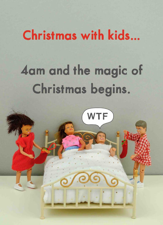 JJC040-Bold & Bright-Xmas Kids-Xmas Card-Jeffrey & Janice